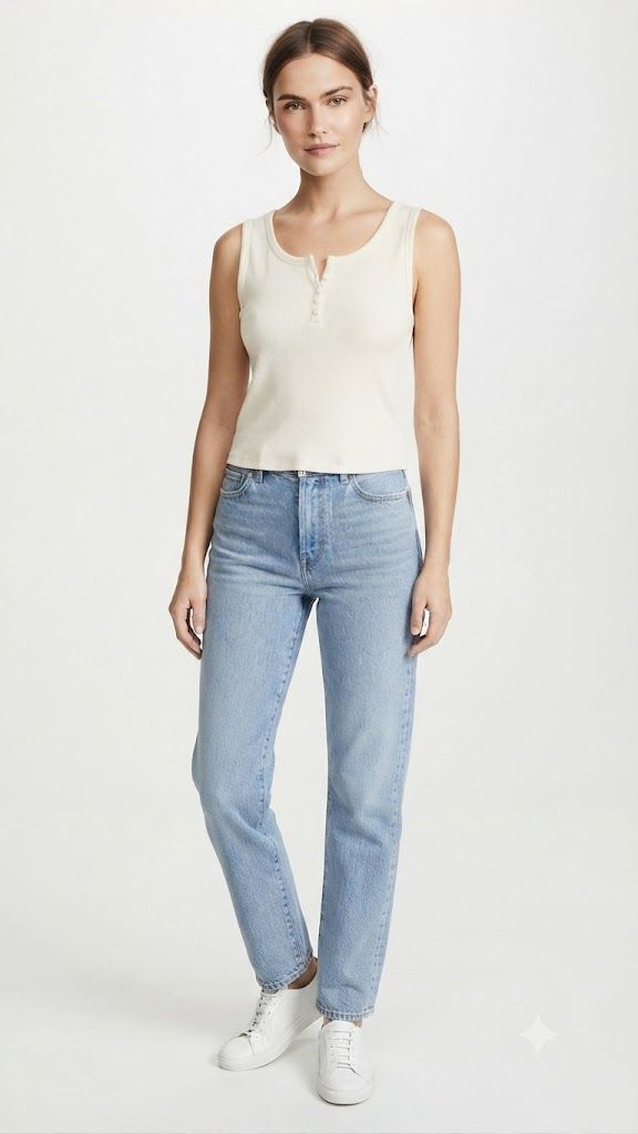 Casual Button-Trim Camisole